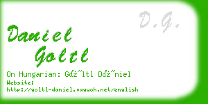 daniel goltl business card